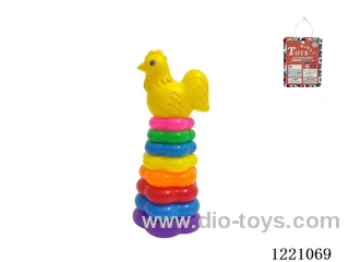 8-Layer Plum-shaped Rainbow Rings (Dumbo)