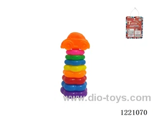 8-Layer Plum-shaped Rainbow Rings (Dabbling Duck)