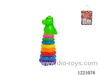 8-Layer Plum-shaped Rainbow Rings (Sea lion)