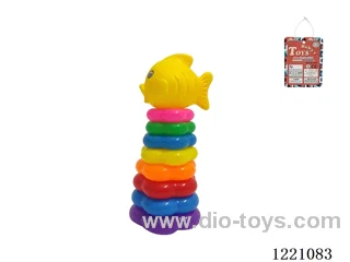 8-Layer Plum-shaped Rainbow Rings (Car)