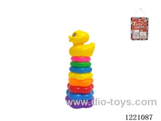 8-Layer Plum-shaped Rainbow Rings (Duck)
