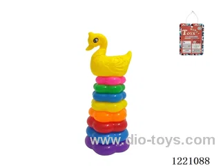 8-Layer Plum-shaped Rainbow Rings (Bunny)