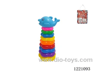 9-Layer Plum-shaped Rainbow Rings (Boat)