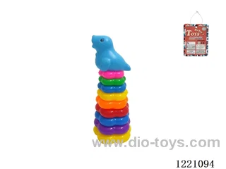 9-Layer Plum-shaped Rainbow Rings (Apple)