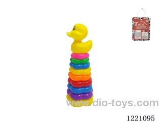 9-Layer Plum-shaped Rainbow Rings (Fish)