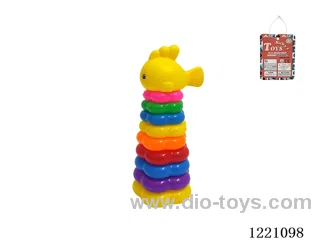 9-Layer Plum-shaped Rainbow Rings (sea lion)