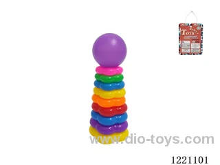 9-Layer Plum-shaped Rainbow Rings (Duck)