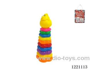 10-Layer Plum-shaped Rainbow Rings (Dinosaur)