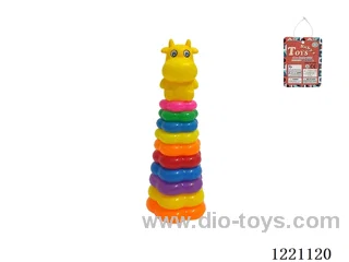 10-Layer Plum-shaped Rainbow Rings (Fish)