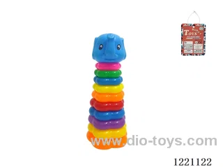 10-Layer Plum-shaped Rainbow Rings (Hen)