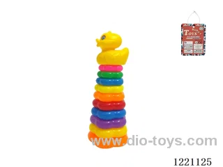 10-Layer Plum-shaped Rainbow Rings (Duck)