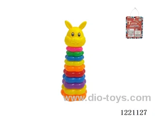 10-Layer Plum-shaped Rainbow Rings (crocodile)