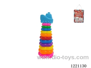 11-Layer Plum-shaped Rainbow Rings ()
