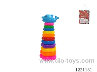 11-Layer Plum-shaped Rainbow Rings ()
