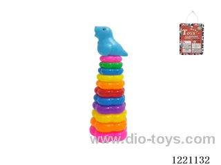 11-Layer Plum-shaped Rainbow Rings ()