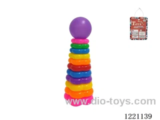 11-Layer Plum-shaped Rainbow Rings ()
