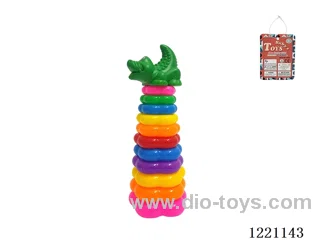 11-Layer Plum-shaped Rainbow Rings ()