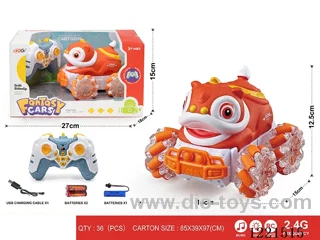 2.4G rc vinyl stunt car W L/M included battery