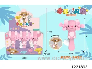 Hand Pressed Fan 12PCS