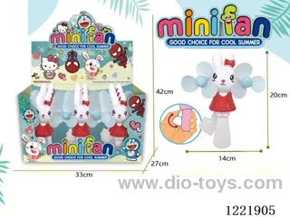 Hand Pressed Fan 12PCS