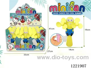 Hand Pressed Fan 12PCS