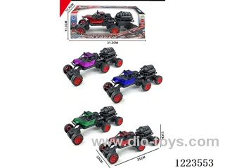 6-wheel free wheel car