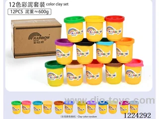 12 colors clay set/12 colors 50g≈600g