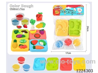 Fruit theme colorful clay