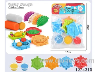 Food theme colorful clay