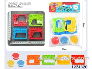 Car theme colorful clay