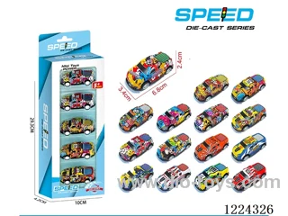 Pull Back Tin Cars 5PCS