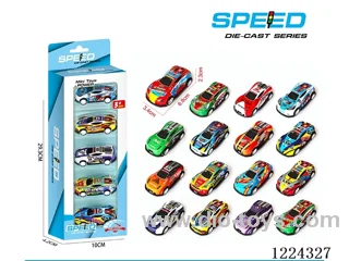 Pull Back Tin Cars 5PCS