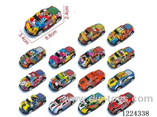 Pull Back Tin Cars