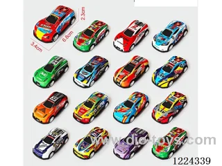 Pull Back Tin Cars