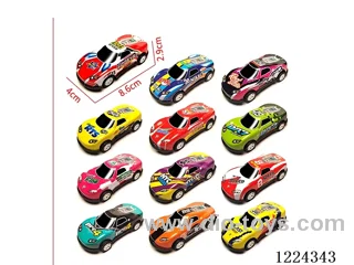 Pull Back Tin Cars