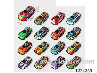 Pull Back Tin Cars 3PCS