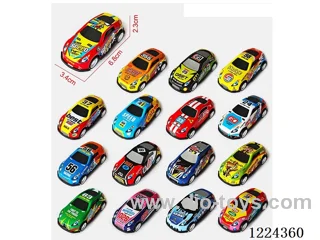 Pull Back Tin Cars 3PCS