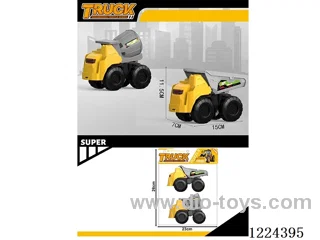 free wheel engineering vehicles 2PCS