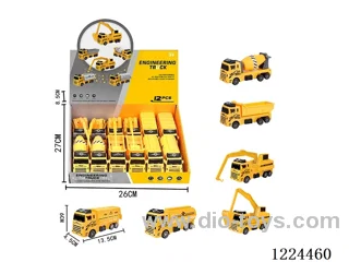 pull back engineering vehicle