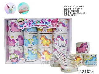 12PCS 7.5CM rainbow circle