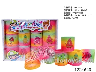 12PCS 6CM rainbow circle