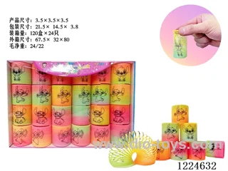 24PCS 3.5CM rainbow circle