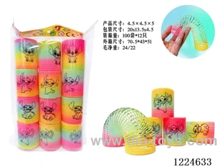 12PCS 4.5CM rainbow circle