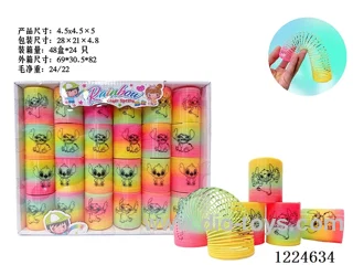 24PCS 4.5CM rainbow circle