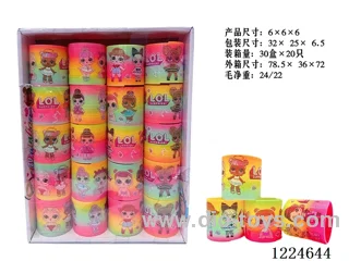 20PCS 6CM rainbow circle