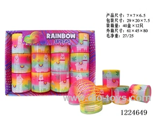 12PCS 7CM rainbow circle