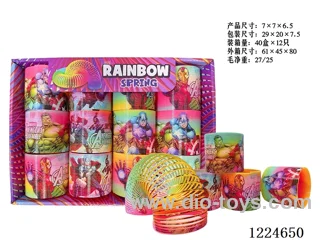 12PCS 7CM rainbow circle