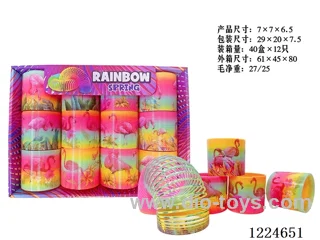 12PCS 7CM rainbow circle