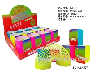 12PCS 9CM rainbow circle