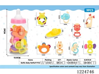 Baby Rattles 9 PCS
